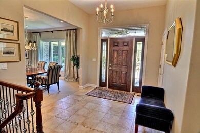 Spacious welcoming foyer