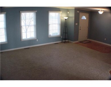 Living Room. This view is showing the hardwood ent