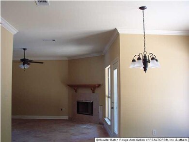 View of FP from Kitchen and Dining area.