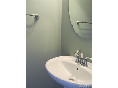 Half Bath on First Floor
