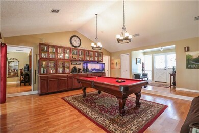 View in family room looking back at main double do