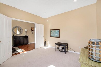 Solid French Doors in Office