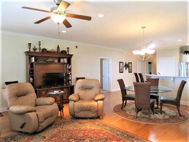 Open Floor Plan with Hardwood Floors