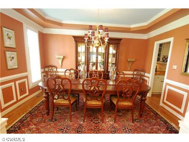 Dining Room - Formal dining room with hardwood flo