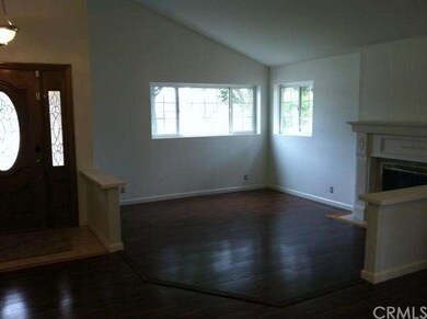 Living room and front door