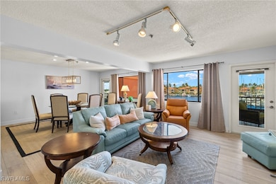 Living room with plenty of natural light, light wo
