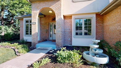 Welcoming front entrance.