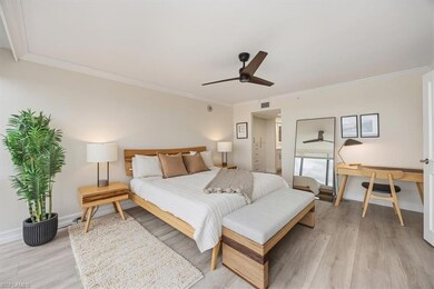 Master Bedroom with Built in Closets