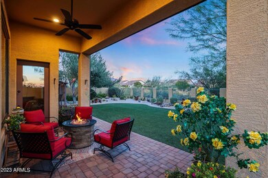 Rear Yard with Mountain Views