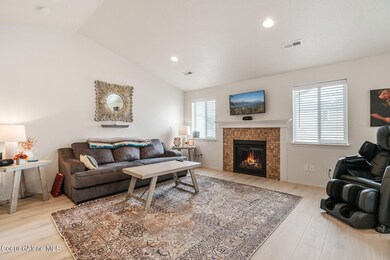 Cozy up to gas fireplace!