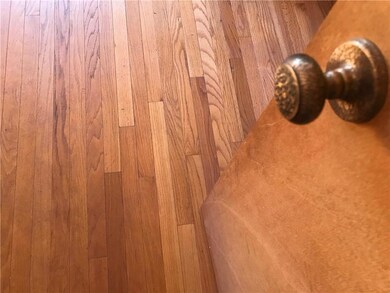 The hallway and all rooms upstairs...