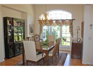Dining Room. Formal dining room with hardwood floo