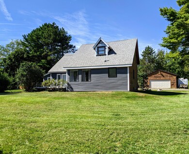 large front lawn