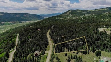 Aerial view featuring a forest view and a mountain