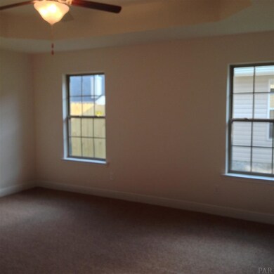 Spacious bedroom