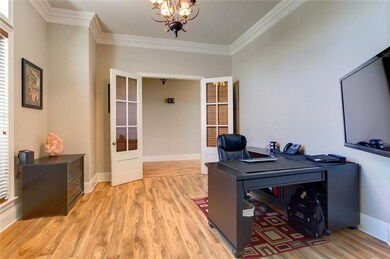 View of Dining Room/Office looking into Foyer