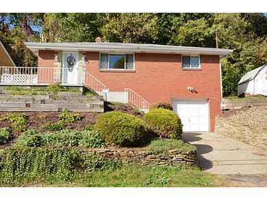 Exterior Front. Driveway and street parking