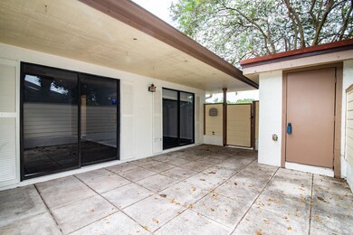 Private courtyard