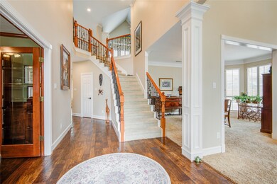 Welcome to a stunning two story entry open on all sides. Where should you go first?