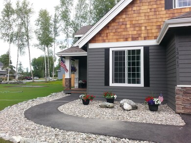 Summer View of Front Lawn