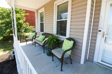 Covered front porch to enjoy these warm evenings!