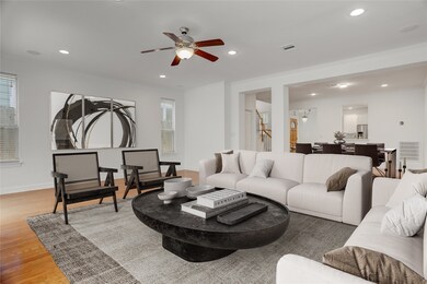 This bright and inviting living area features engi