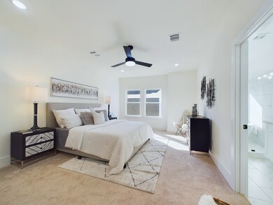 Master bedroom on 3rd floor
