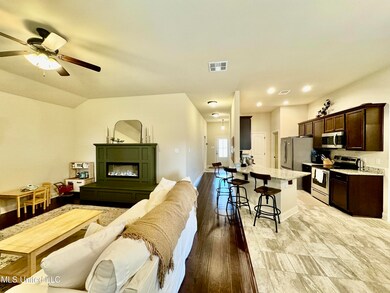Open floor plan