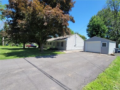 Driveway was done in last 3 years.  Detached garag