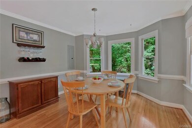 Dining Room with Bay Window