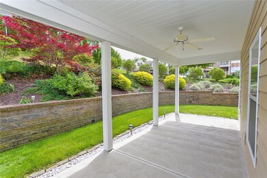 New retaining wall and landscaping