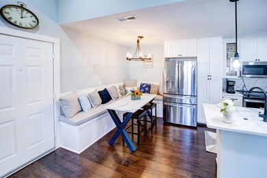 3. Sitting bench dining area