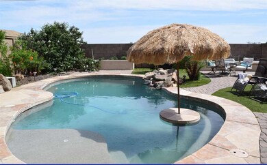 backyard pool