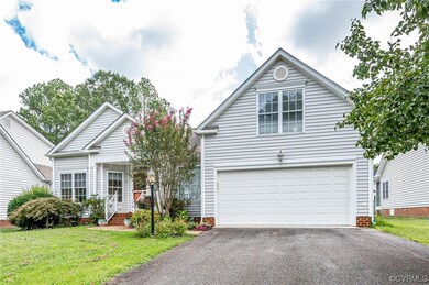 Exterior view, front of home