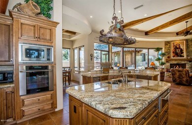 Kitchen with Granite Counters