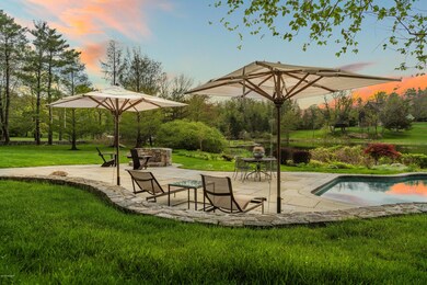 Magical Lakeside Pool Setting