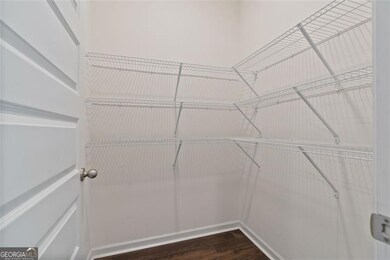 Walk-in food pantry. Ready to hold your snacks and other food items.