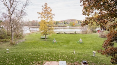 Lake View and Back Yard