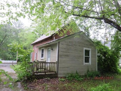Rear of home