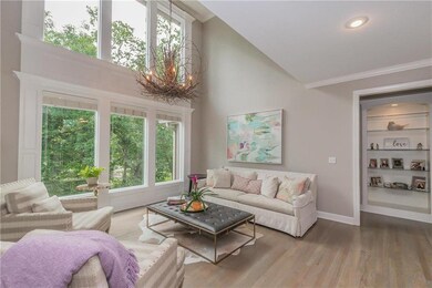 Formal Living Room - Wall of Windows for Views & N