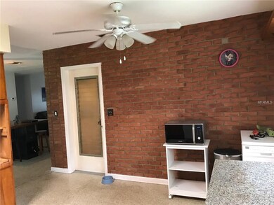 Kitchen Faux Brick Wall