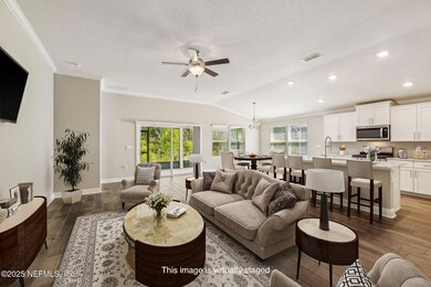Virtually Staged living room