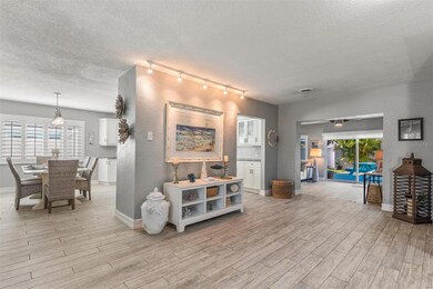 Wide-plank tile flooring