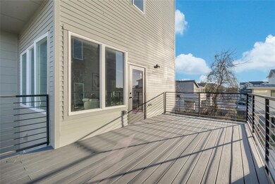View of deck