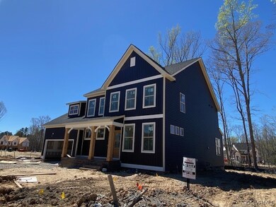 View of front of house with covered porch