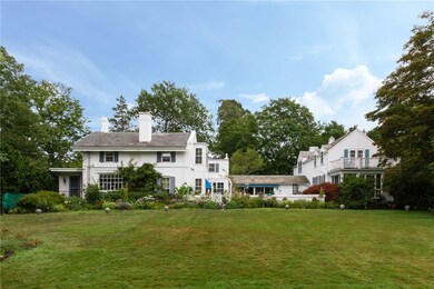 The main house with guest wing consists of 4803 sf