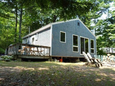 Deck for entertaining.