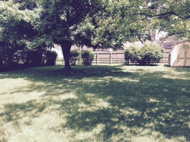 Private back yard