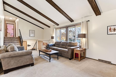 Spacious living room