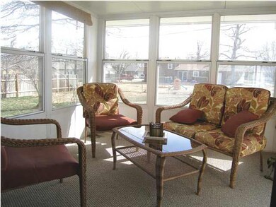 Imagine reading in this attached sunny room with n